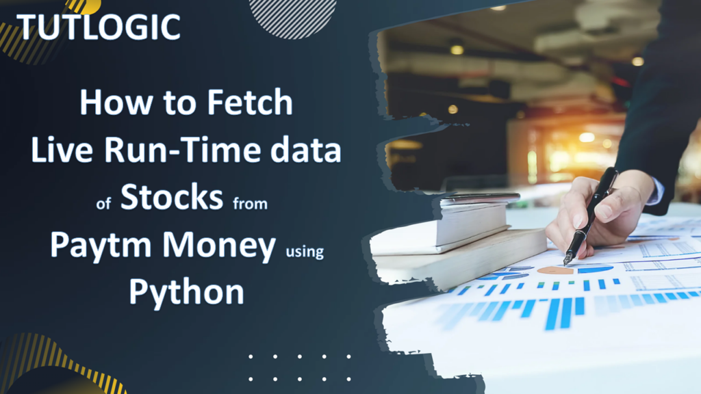 how to fetch live stock data from paytm money using python